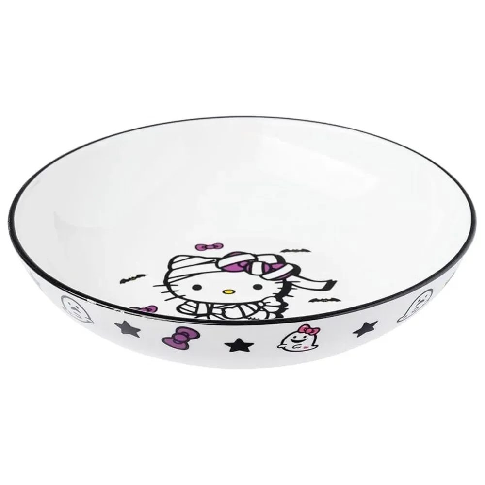 Set of 4 Sanrio Hello Kitty Halloween Spooky Coupe Ceramic Dinner Bowl, 9
